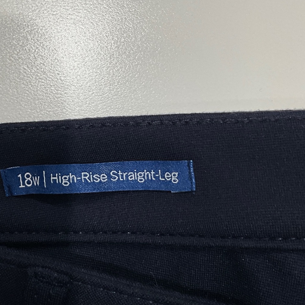 Talbots Women’s Navy Dress Pants - Picture 3 of 5